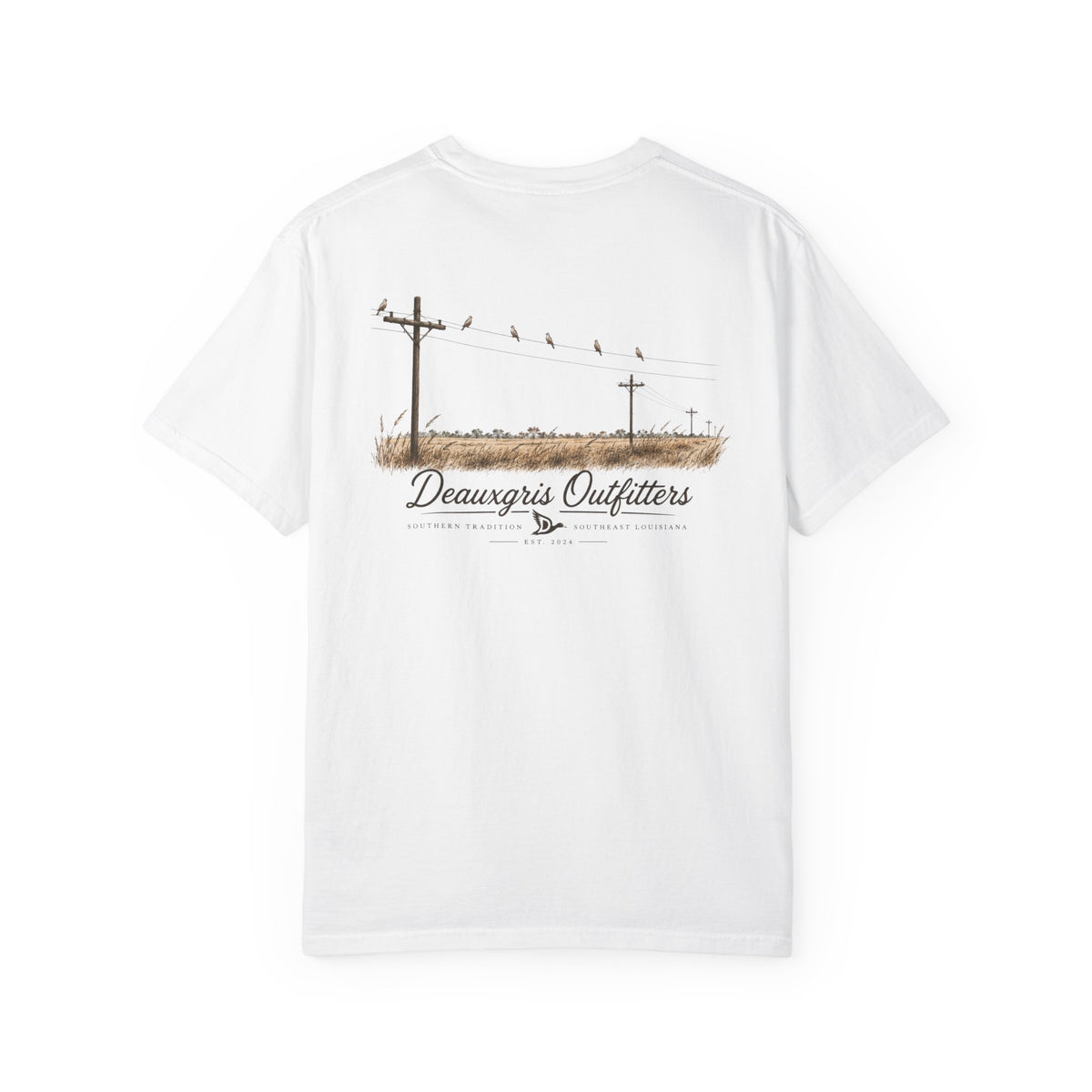 Deauxgris Outfitters - Dove Power line Tee