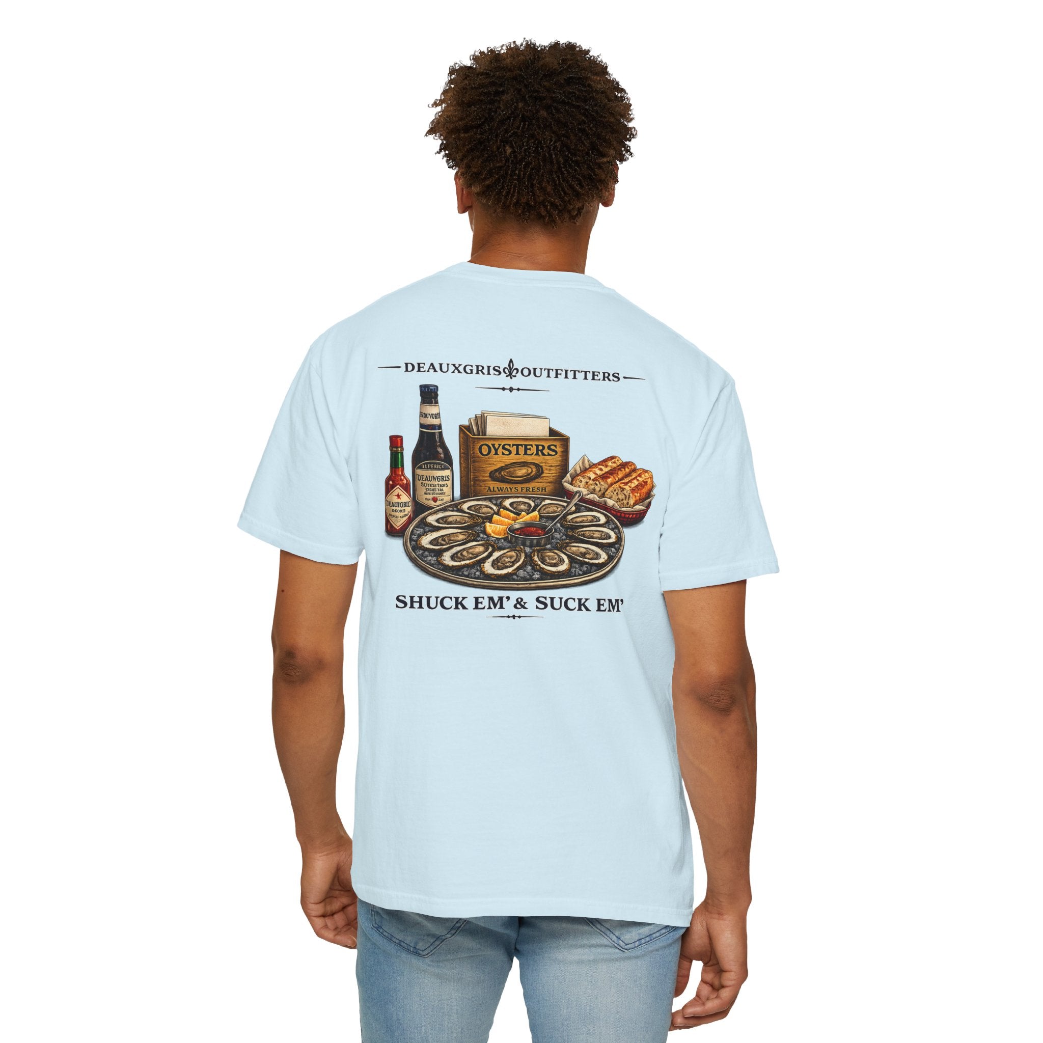 Deauxgris Outfitters - Shuck em & Suck em Tee