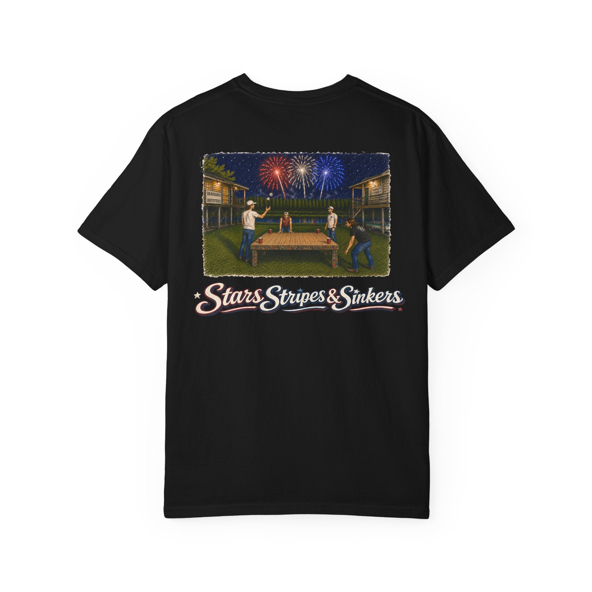Deauxgris Outfitters - Stars, Stripes, & Sinkers Tee