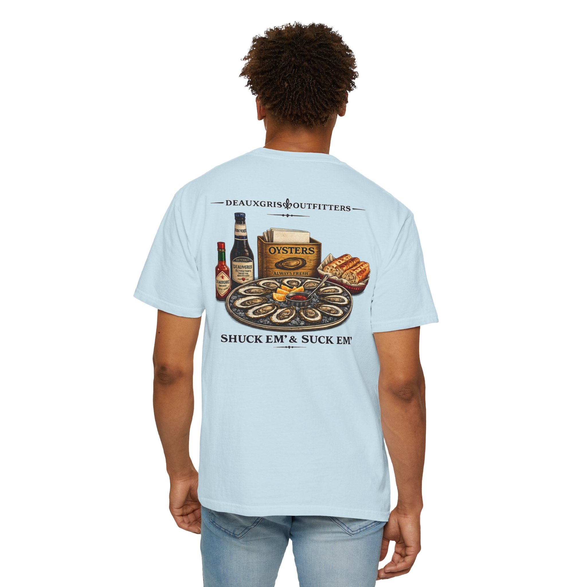 Deauxgris Outfitters - Shuck em & Suck em Tee