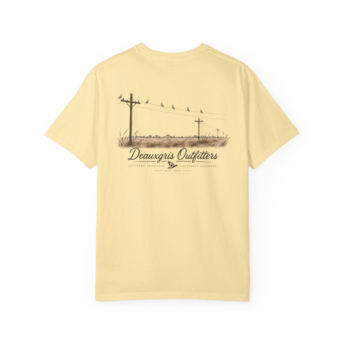 Deauxgris Outfitters - Dove Power line Tee