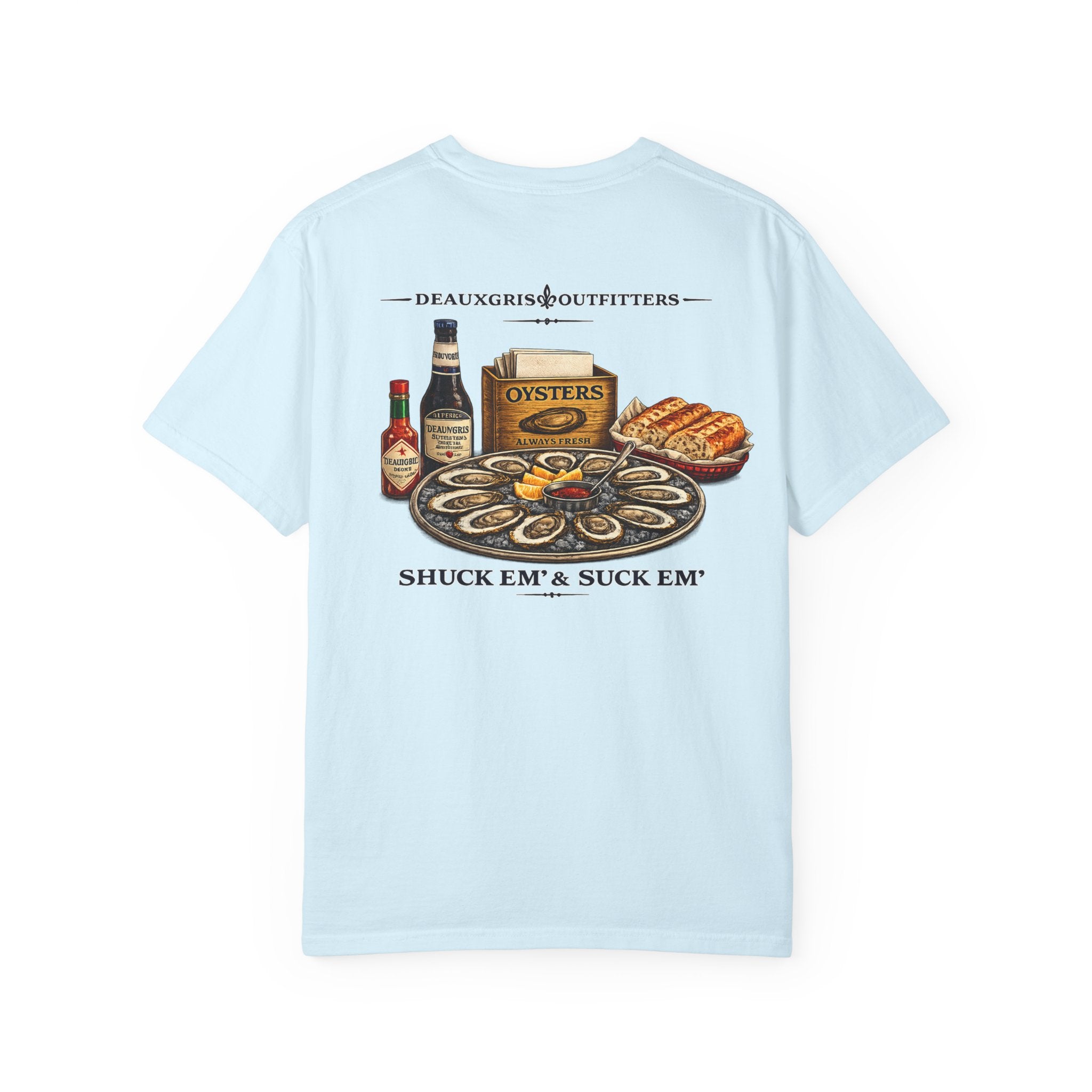 Deauxgris Outfitters - Shuck em & Suck em Tee