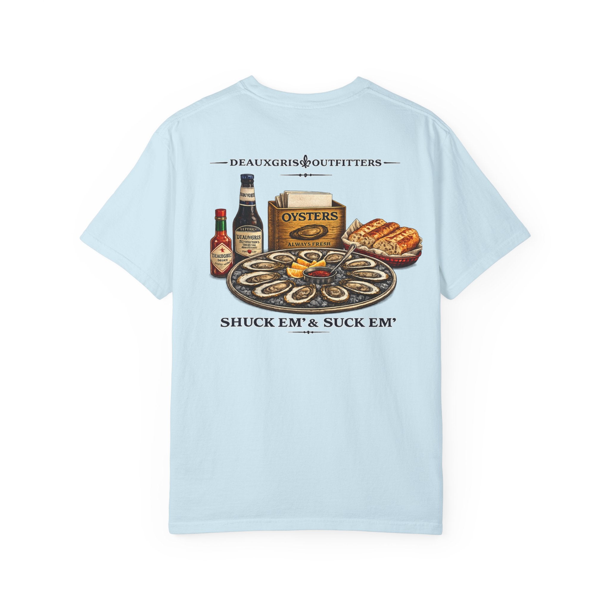 Deauxgris Outfitters - Shuck em & Suck em Tee