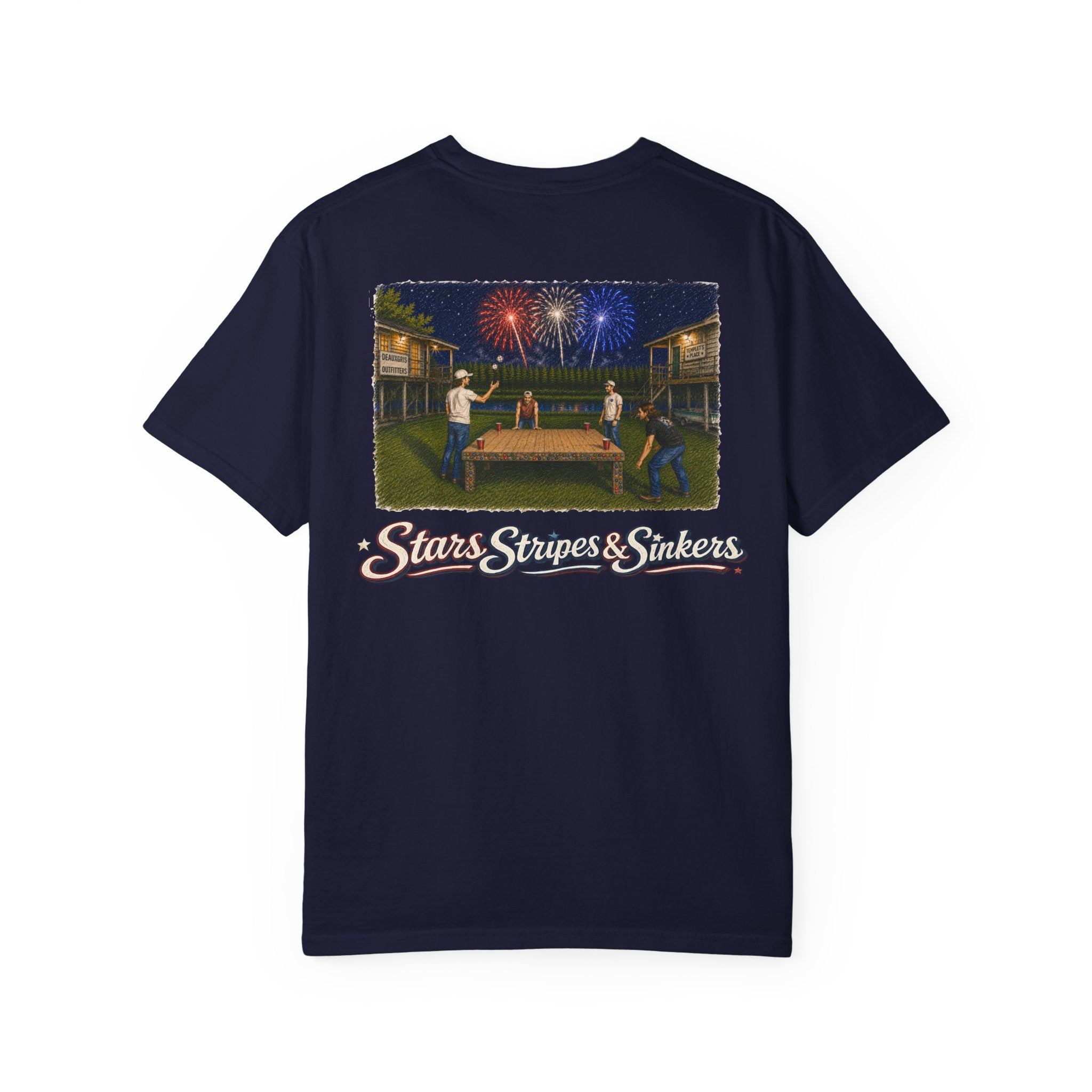 Deauxgris Outfitters - Stars, Stripes, & Sinkers Tee