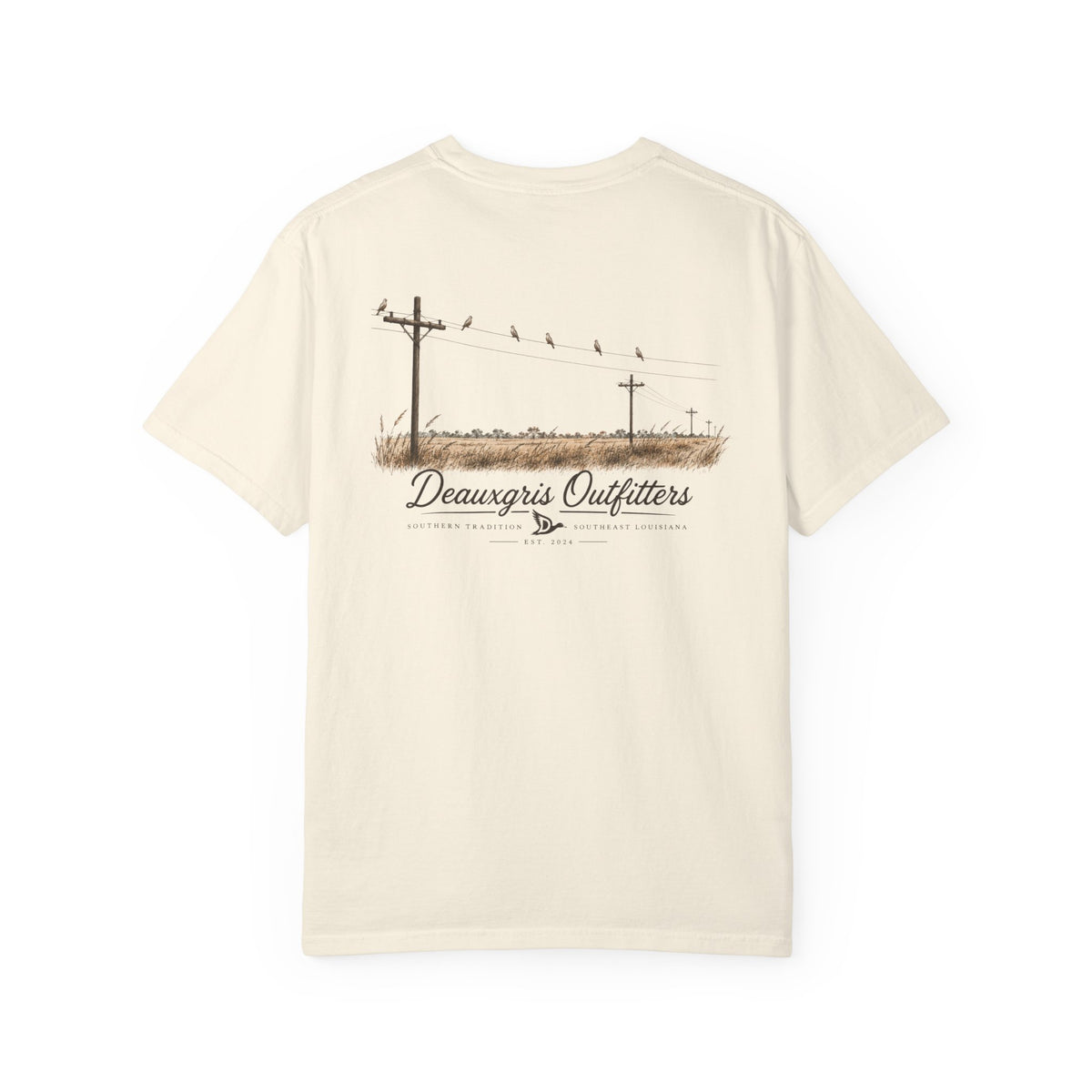 Deauxgris Outfitters - Dove Power line Tee