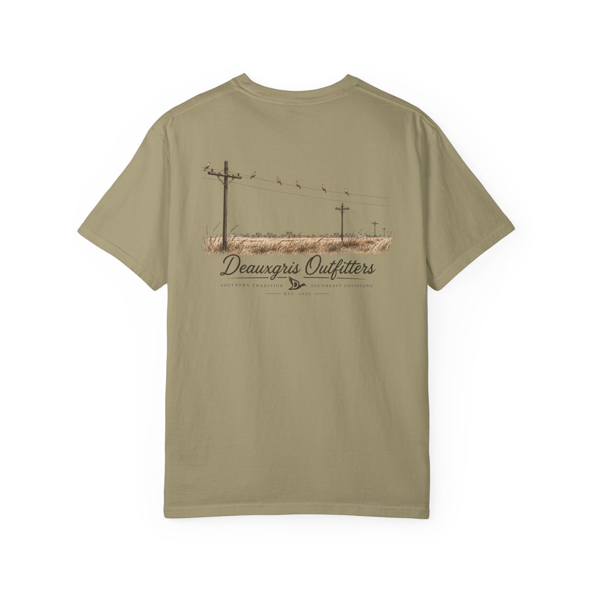 Deauxgris Outfitters - Dove Power line Tee